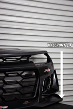Load image into Gallery viewer, 2010-2015 Chevy Camaro ZL1 1LE Track Package Front Bumper Conversion 11pcs Full Kit Flat BLK Body Kit