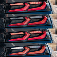 Load image into Gallery viewer, 2016-2018 CHEVY CAMARO UMBRA LED TAILLIGHTS GLOSS BLACK/SMOKE LENS