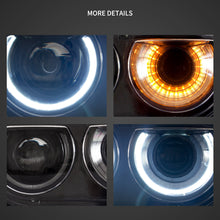 Load image into Gallery viewer, 2008-2014 Dodge Challenger OEM Replica Headlights Projector LED Lights