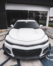 Load image into Gallery viewer, 2019-2025 Chevy Camaro ZL1 1LE Track Package Front Bumper Conversion 13pcs Full Kit Flat BLK for Non-RS Headlights