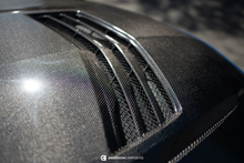 Load image into Gallery viewer, 2022-2024 Cadillac CT5-V / Blackwing Type-SV Double Sided Gloss Carbon Fiber Hood