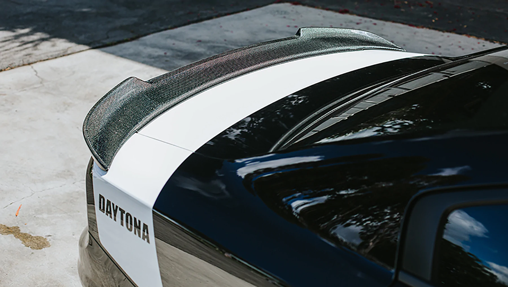 2015-2024 Dodge Charger Hellcat Ducklid Style Carbon Fiber Rear Spoiler
