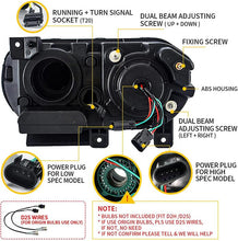 Load image into Gallery viewer, 2008-2014 Dodge Challenger RGB Color Change OEM Replica Headlights Projector LED Lights