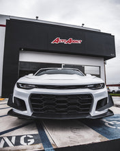 Load image into Gallery viewer, 2019-2025 Chevy Camaro ZL1 1LE Track Package Front Bumper Conversion 13pcs Full Kit Flat BLK for Non-RS Headlights