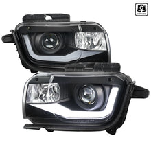 Load image into Gallery viewer, 2010-2013 Chevy Camaro 6th Gen Style Headlights – OEM Bumper Fitment, LED Light Bar