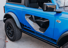 Load image into Gallery viewer, 2021-2024 FORD BRONCO FIBERGLASS HALO DOORS WITH CARBON FIBER INSERTS (2-DOOR)