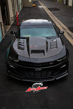 Load image into Gallery viewer, 2016-2025 Chevy Camaro Terminator Full Carbon Fiber Hood