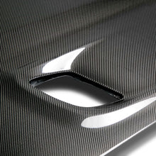Load image into Gallery viewer, 2015-2024 Dodge Challenger Hellcat Style Carbon Fiber Hood
