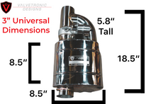 Load image into Gallery viewer, UNIVERSAL VALVED MUFFLER KIT