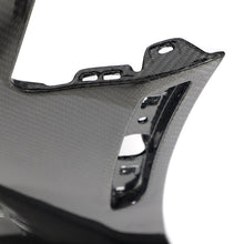 Load image into Gallery viewer, 2019-2025 Chevy Camaro SS RS LT Black Panther ZL1 1LE 1PC Full Gloss Carbon Fiber Track Package Front Bumper Conversion for RS Headlights