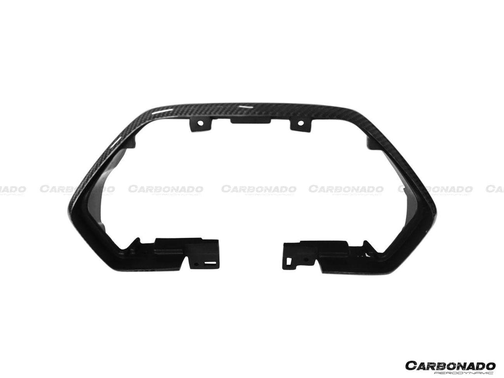 2011-2016 Lamborghini Aventador LP700 Coupe/Roadster OEM Style Carbon Fiber Instrument Surround Panel Cover - Carbonado Aero