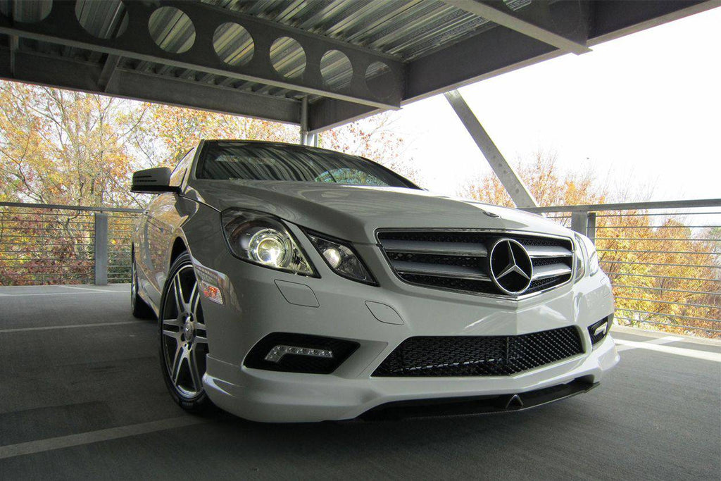 2010-2013 Mercedes Benz E Class W207 Coupe CRS Style Carbon Fiber Front Lip - Carbonado