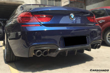 Load image into Gallery viewer, 2011-2018 BMW 6 Series F06 F12 F13 M-Sport VRS Style Carbon Fiber Rear Lip (MT ONLY) - Carbonado Aero