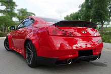 Load image into Gallery viewer, 2008-2015 Infiniti G37S Coupe DE Style Carbon Fiber Rear Lip - Carbonado