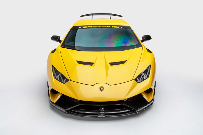 Vorsteiner Vincenzo Edizione Aero Bonnet Carbon Matrix PP Glossy Lamborghini Huracan Performante 2017-2019