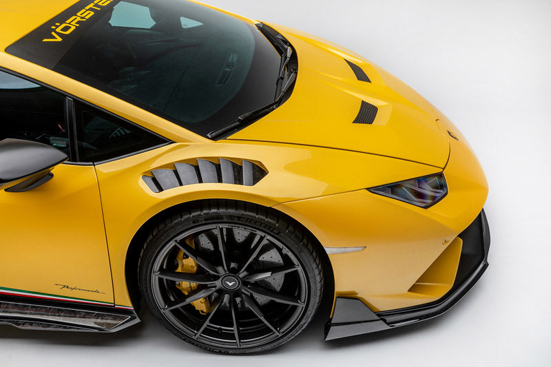 Vorsteiner Trento Edizione Aero Bonnet Primered with 2X2 underside PP Glossy Lamborghini Huracan Performante 2017-2019