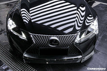 Load image into Gallery viewer, 2017-2021 Lexus LC500 LC500H V-LC VRS Style Carbon Fiber Front Lip - Carbonado Aero
