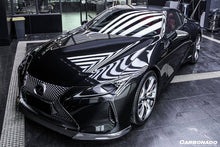 Load image into Gallery viewer, 2017-2021 Lexus LC500 LC500H V-LC VRS Style Carbon Fiber Front Lip - Carbonado Aero