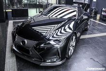 Load image into Gallery viewer, 2017-2021 Lexus LC500 LC500H V-LC VRS Style Carbon Fiber Front Lip - Carbonado Aero