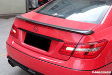 Load image into Gallery viewer, 2010-2016 Mercedes Benz E Class W207 Coupe LRS Style Carbon Fiber Trunk Spoiler - Carbonado