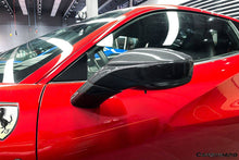 Load image into Gallery viewer, 2015-2020 Ferrari 488 GTB Spyder OE Style Carbon Fiber Mirror Repalcement - Carbonado