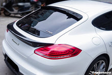 Load image into Gallery viewer, 2013-2016 Porsche Panamera 970.2 TAS Style Carbon Fiber Roof Spoiler - Carbonado Aero