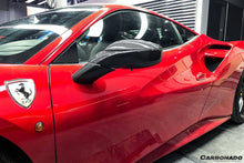 Load image into Gallery viewer, 2015-2020 Ferrari 488 GTB Spyder OE Style Carbon Fiber Mirror Repalcement - Carbonado Aero