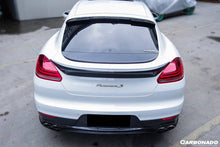 Load image into Gallery viewer, 2013-2016 Porsche Panamera 970.2 TAS Style Carbon Fiber Roof Spoiler - Carbonado Aero
