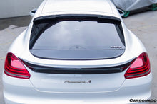 Load image into Gallery viewer, 2013-2016 Porsche Panamera 970.2 TAS Style Carbon Fiber Roof Spoiler - Carbonado Aero