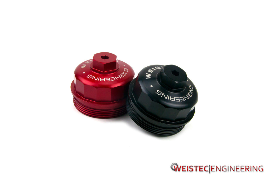 Weistec Billet Oil Filter Cap, M156 M159, Black for Mercedes-Benz