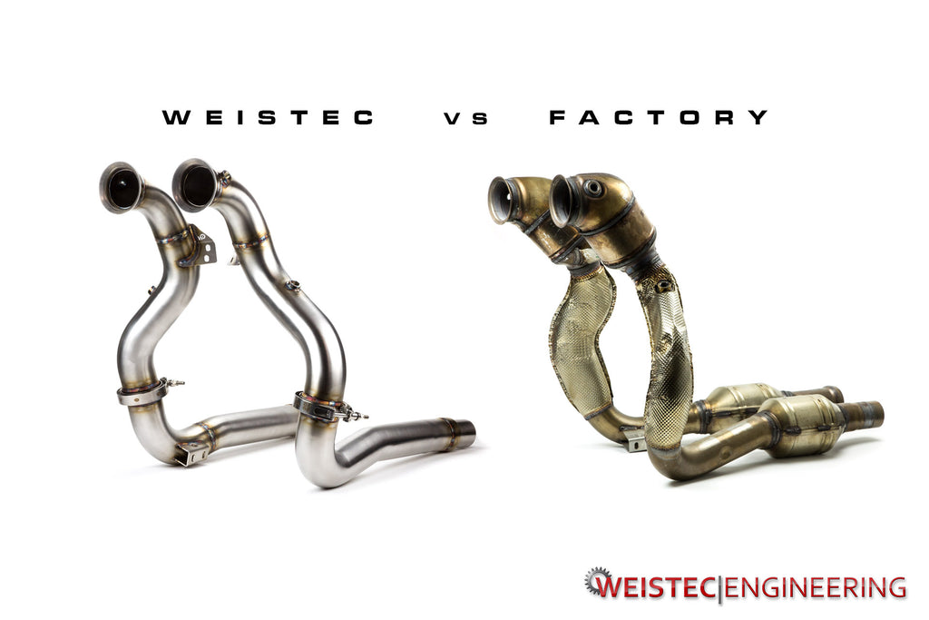 Weistec AMG GT Downpipes for Mercedes-Benz