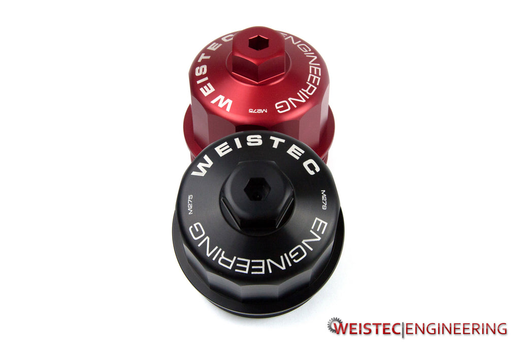 Weistec Billet Oil Filter Cap, M275 M279, Red for Mercedes-Benz