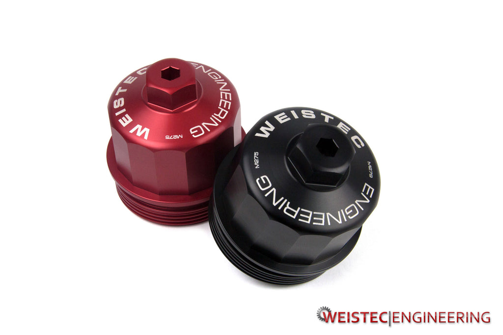 Weistec Billet Oil Filter Cap, M275 M279, Black for Mercedes-Benz