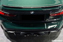 Load image into Gallery viewer, 2021-UP BMW M4 G82/G83 MP Style Carbon Fiber Middle Rear Lip with Caps - Carbonado Aero
