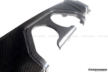 Load image into Gallery viewer, 2021-UP BMW M4 G82/G83 MP Style Carbon Fiber Middle Rear Lip with Caps - Carbonado Aero