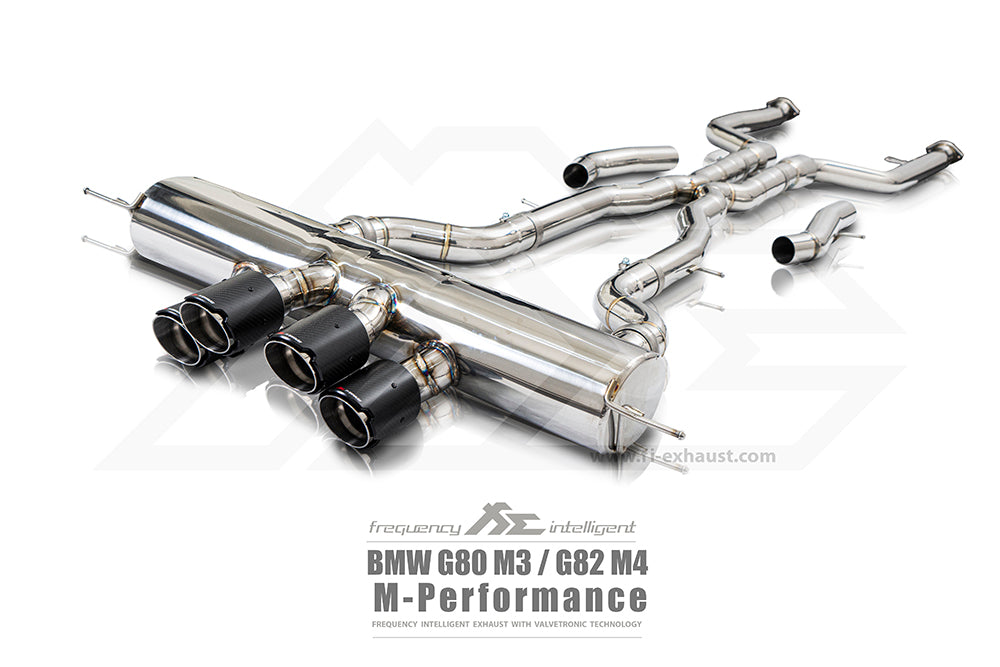 Valvetronic Exhaust System for BMW G80 M3/G82 M4 | M Performance Diffuser Conversion Required | 3.0TT S58 | 2021+