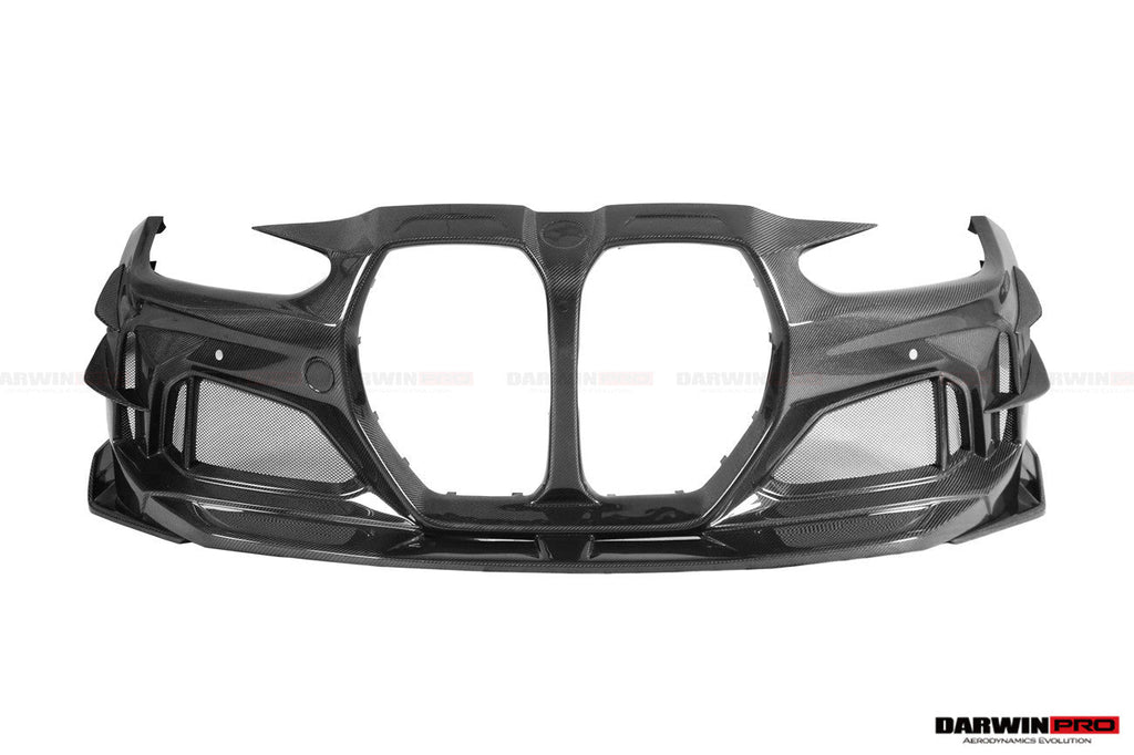 DarwinPRO 2021-UP BMW M4 G82 G83 BKSSII Style Front Bumper and Front Fender and Side Skirts