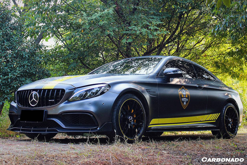 2014-2021 Mercedes Benz C-Class W205/ S-Class W222 C217/ E-Class W213 2/4 Door Dry Carbon Fiber Mirror Cover - Carbonado Aero