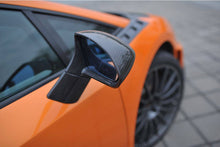 Load image into Gallery viewer, 2009-2014 Lamborghini Gallardo LP570 OEM Style Carbon Fiber Mirror Cover Replacement - Carbonado