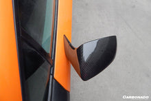 Load image into Gallery viewer, 2009-2014 Lamborghini Gallardo LP570 OEM Style Carbon Fiber Mirror Cover Replacement - Carbonado