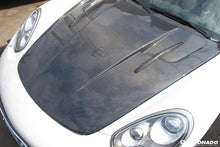 Load image into Gallery viewer, 2005-2012 Porsche 987 Cayman/Boxster and 997 Carrera MG Style Hood - Carbonado