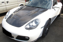 Load image into Gallery viewer, 2005-2012 Porsche 987 Cayman/Boxster and 997 Carrera MG Style Hood - Carbonado Aero