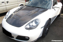 Load image into Gallery viewer, 2005-2012 Porsche 987 Cayman/Boxster and 997 Carrera MG Style Hood - Carbonado Aero