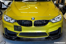 Load image into Gallery viewer, 2014-2020 BMW M3 F80 M4 F82 BS Style Carbon Fiber Front Lip - Carbonado Aero