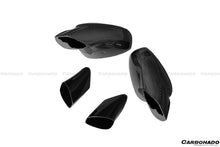 Load image into Gallery viewer, 2010-2015 Ferrari 458 Coupe Spyder Speciale OE Style DRY Carbon Fiber Mirror Housing - Carbonado Aero