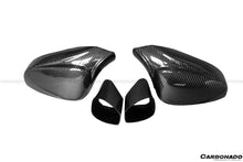 Load image into Gallery viewer, 2010-2015 Ferrari 458 Coupe Spyder Speciale OE Style DRY Carbon Fiber Mirror Housing - Carbonado Aero