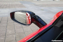 Load image into Gallery viewer, 2010-2015 Ferrari 458 Coupe Spyder Speciale OE Style DRY Carbon Fiber Mirror Housing - Carbonado Aero