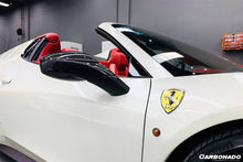 Load image into Gallery viewer, 2010-2015 Ferrari 458 Coupe Spyder Speciale OE Style DRY Carbon Fiber Mirror Housing - Carbonado Aero