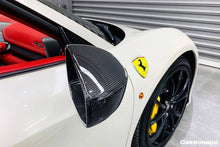 Load image into Gallery viewer, 2010-2015 Ferrari 458 Coupe Spyder Speciale OE Style DRY Carbon Fiber Mirror Housing - Carbonado Aero