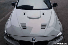 Load image into Gallery viewer, 2013-2019 BMW 3 Series F30 F35 VRS Style Carbon Fiber Hood - Carbonado